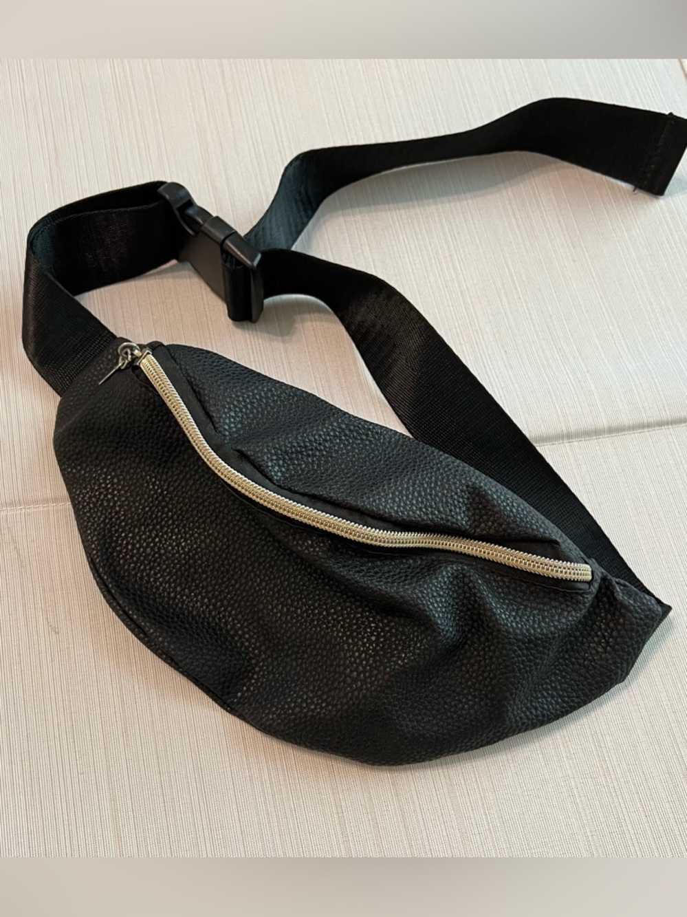Black Fanny Pack Belt Bag